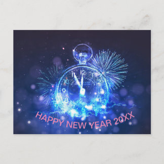 Happy New Year postcard gift 20XX