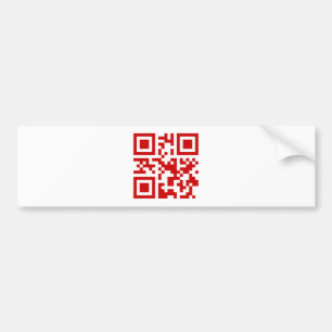 Happy New Year! -- QR Code Bumper Sticker