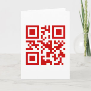 Happy New Year! -- QR Code Holiday Card