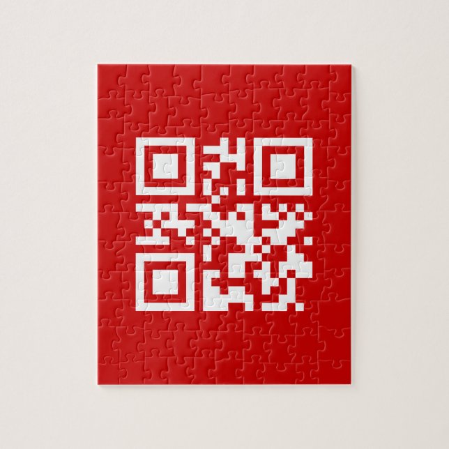 Happy New Year! -- QR Code Jigsaw Puzzle (Vertical)