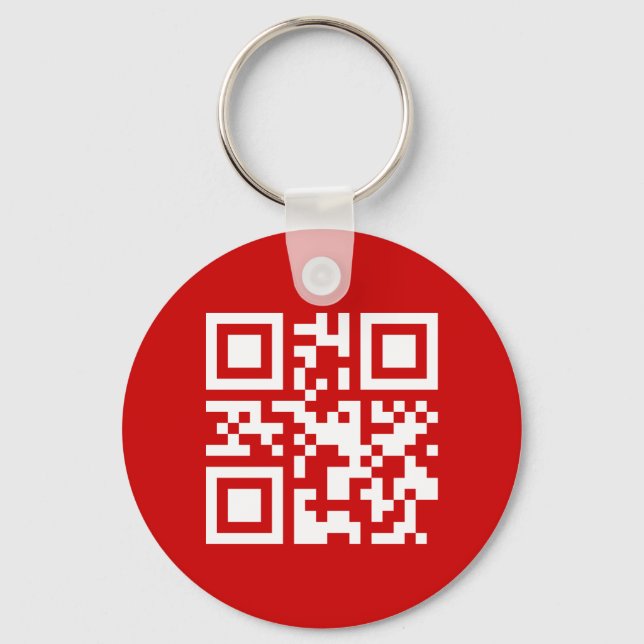 Happy New Year! -- QR Code Keychain (Front)