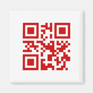 Happy New Year! -- QR Code Magnet