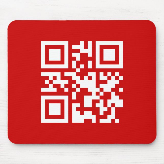 Happy New Year! -- QR Code Mouse Pad (Front)