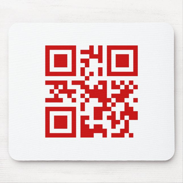 Happy New Year! -- QR Code Mouse Pad (Front)