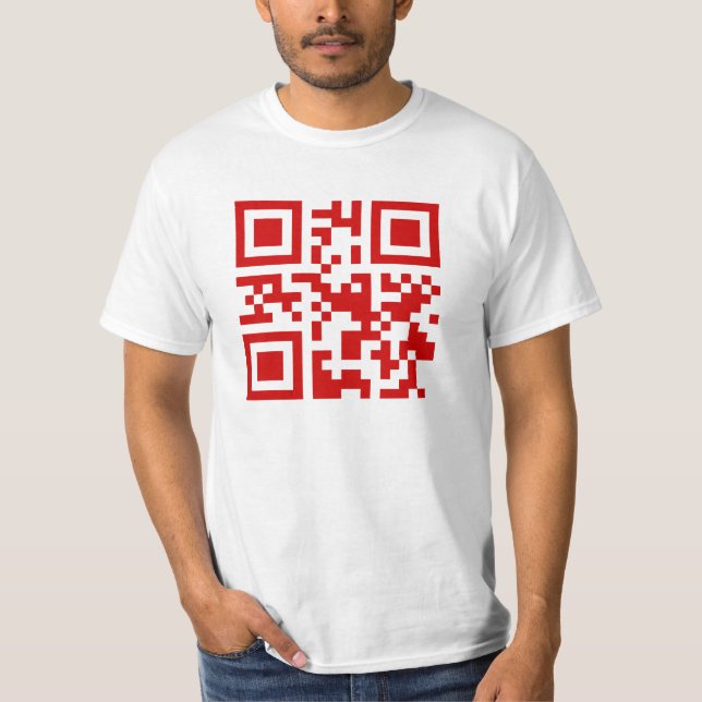 Happy New Year! -- QR Code T-Shirt (Front)