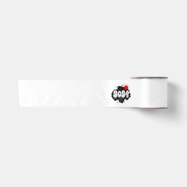 happy new year satin ribbon (Front)