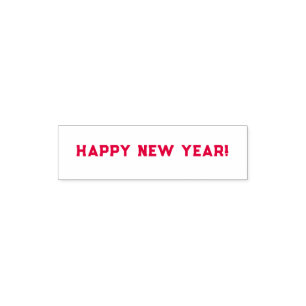 Happy New Year Self-inking Stamp