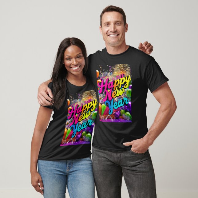 Happy New Year, Spread Joy Everywhere T-Shirt (Unisex)