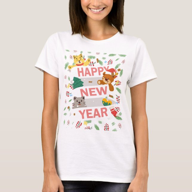 Happy new year T-Shirt (Front)