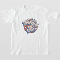 "Happy New Year" T-Shirt - Festive and Fun Design