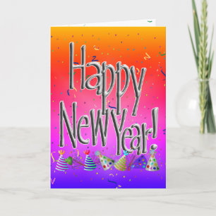 HAPPY NEW YEAR! Text Image Invitation