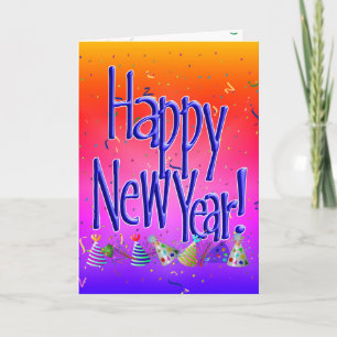 HAPPY NEW YEAR! Text Image Invitation