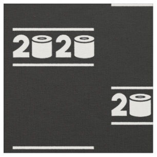 happy new year toilet paper 2020 fabric