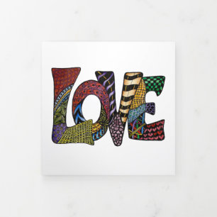 Happy New Year Tri-Fold Card