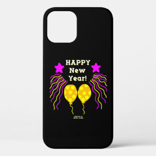 Happy New Year Wishes Apple iPhone 12 Case