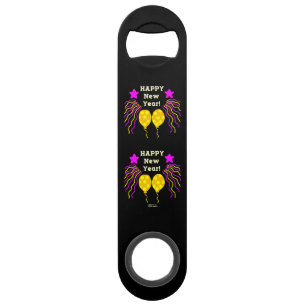 Happy New Year Wishes Speed Bottle Opener