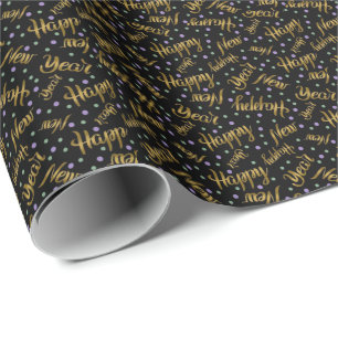 Happy New Year Wrapping Paper