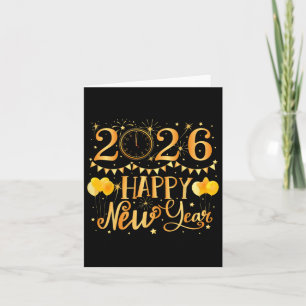 Happy New Years 2026  Card