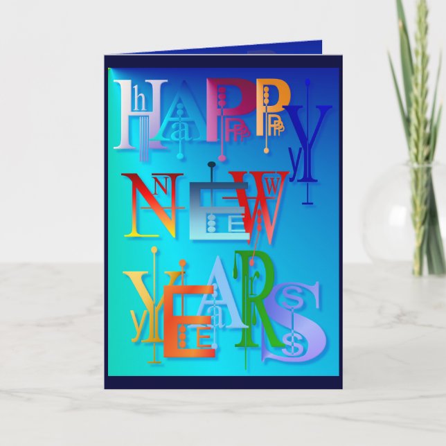 Happy New Years Card (Front)