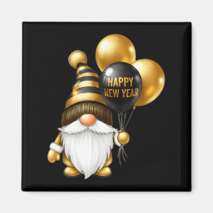 Happy New Years Eve 2026 Party Gnomes Matching Fam Magnet