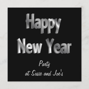 Happy New Years Party Invitation