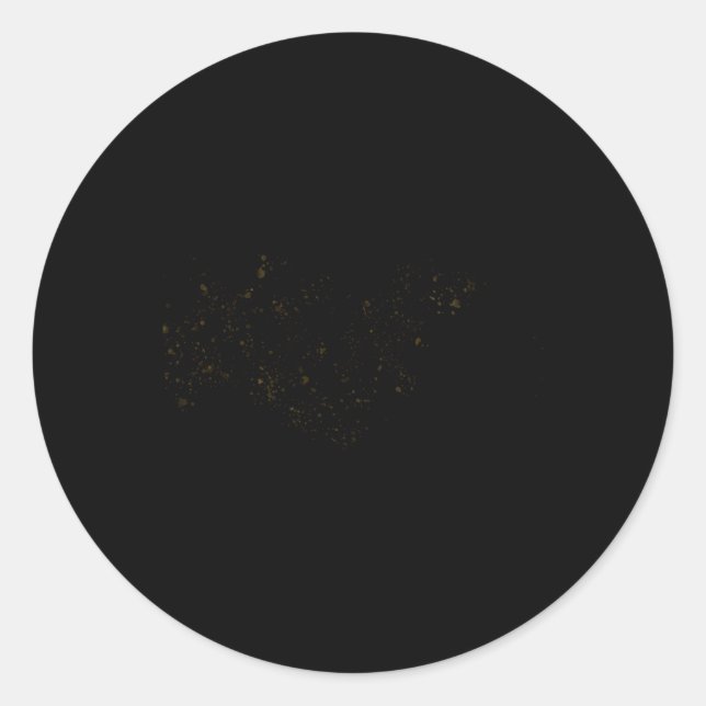 Happy New Years Simple Calligraphy Script T Shirt  Classic Round Sticker (Front)