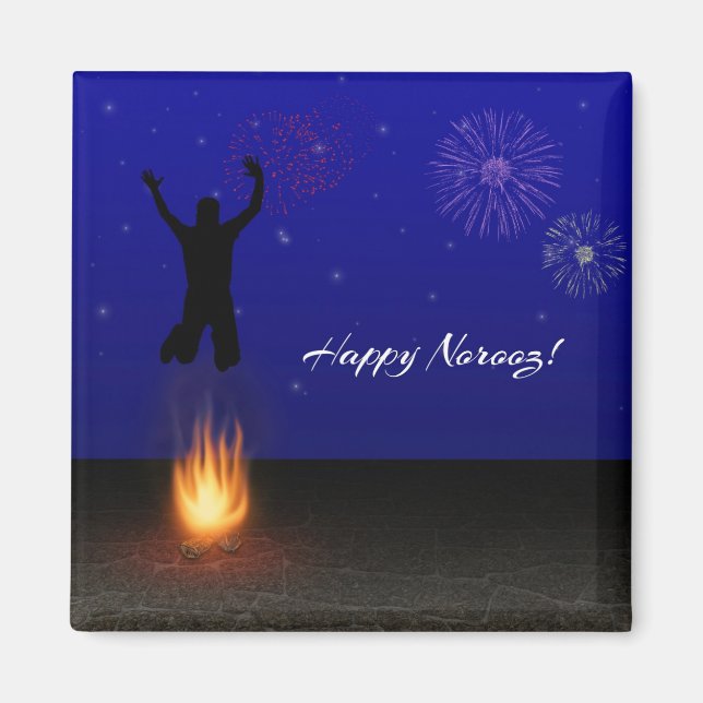 Happy Norooz Chahar-Shanbeh-Suri Magnet (Front)