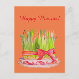 Happy Norooz Sabzeh Postcard