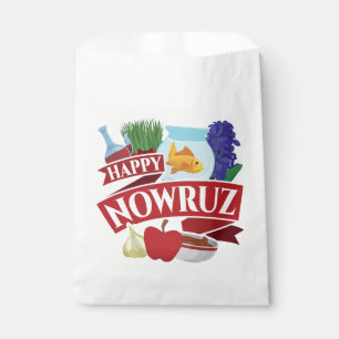 Happy Nowruz Persian New Year Favour Bag