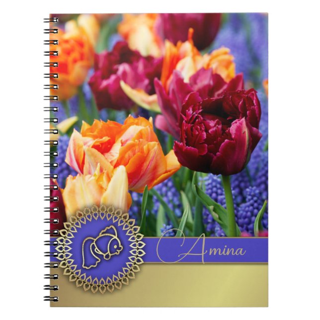 Happy Nowruz. Persian New Year Gift Notebook (Front)