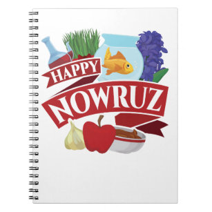 Happy Nowruz Persian New Year Notebook