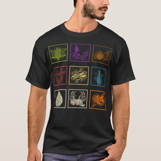 Happy Nowruz Shirt, Seven S's Of Nowruz Iranian T-Shirt (Front)