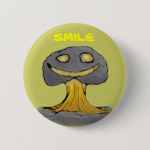 Happy Nuke 2 Inch Round Button