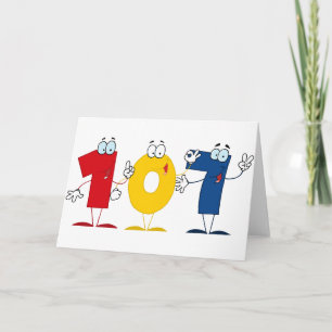 Happy Number 107 Card