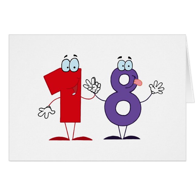 Happy Number 18 (Front Horizontal)