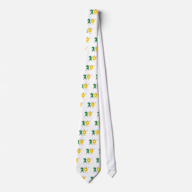 Happy Number 20 Tie (Front)