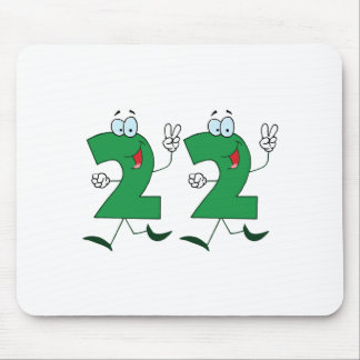 Happy Number 22 Mouse Pad