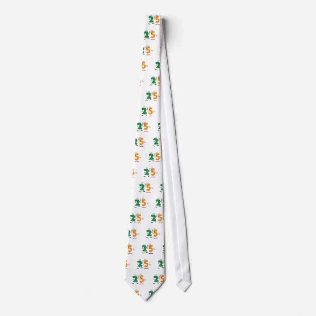 Happy Number 25 Tie (Front)