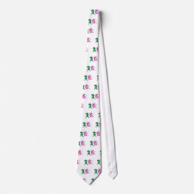 Happy Number 26 Tie (Front)