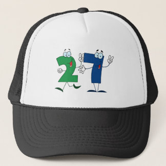 Happy Number 27 Trucker Hat