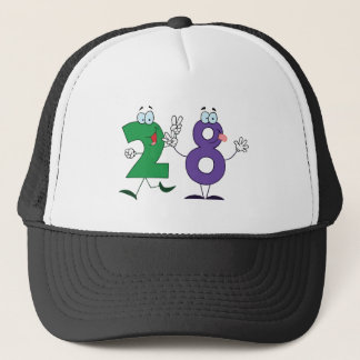 Happy Number 28 Trucker Hat