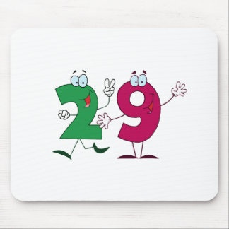 Happy Number 29 Mouse Pad