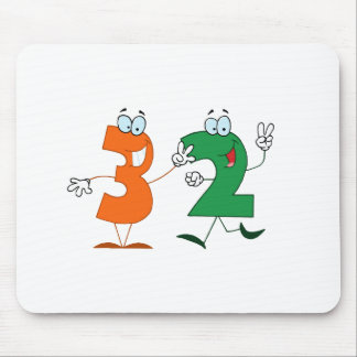 Happy Number 32 Mouse Pad