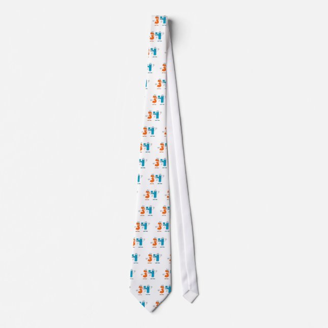 Happy Number 34 Tie (Front)