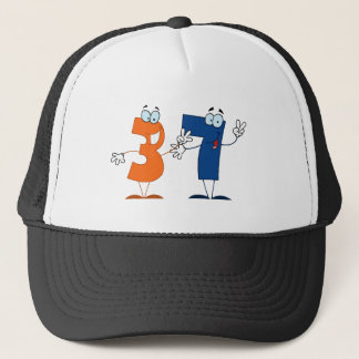 Happy Number 37 Trucker Hat