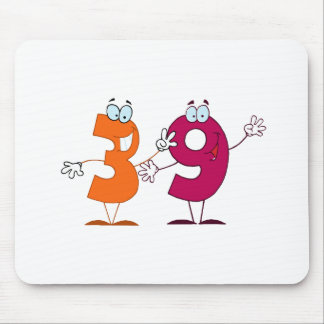 Happy Number 39 Mouse Pad