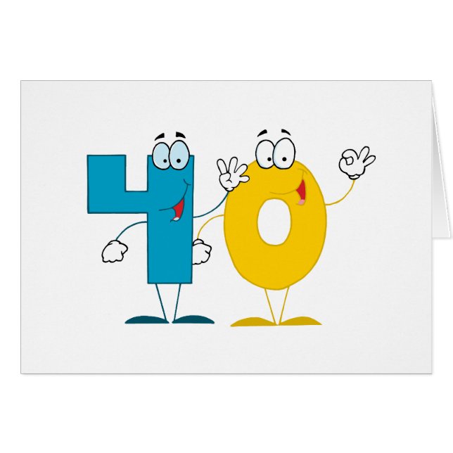 Happy Number 40 (Front Horizontal)