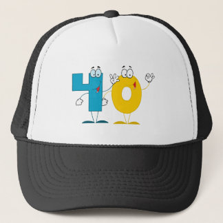 Happy Number 40 Trucker Hat