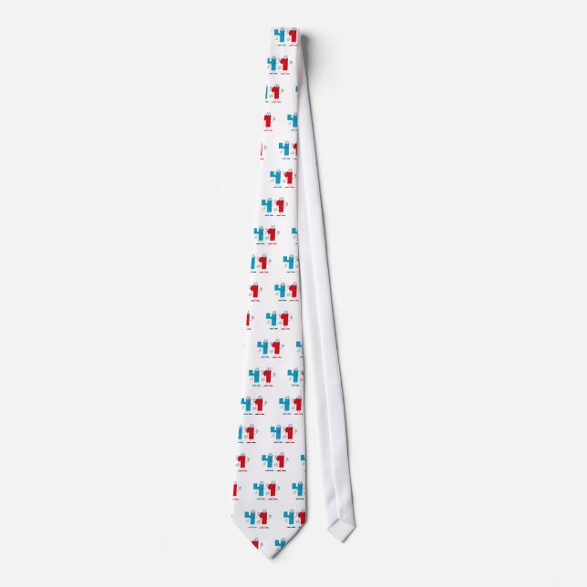 Happy Number 41 Tie (Front)