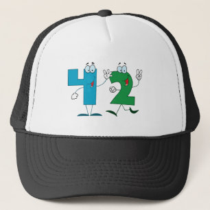 Happy Number 42 Trucker Hat